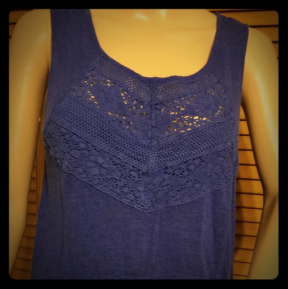 Cobalt blue tank top